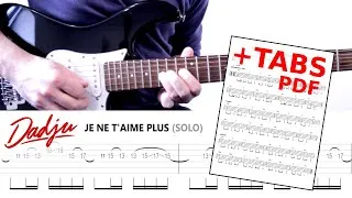 Miniature : Je ne t'aime plus - Dadju (solo +tabs)
