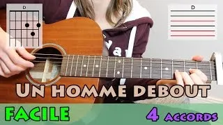 Miniature : Un homme debout - Claudio Capéo (Cours de Guitare) | Tutoriel pour les Nuls