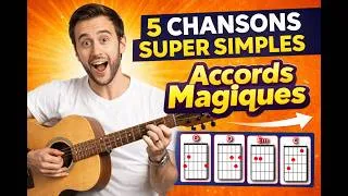 Miniature : Débutant ? Joue 5 Chansons Avec Seulement 4 Accords (+1 Bonus)