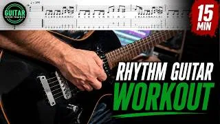 Miniature : 15-Minute Rhythm Guitar Workout