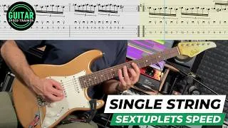 Miniature : Single String Alternate Picking Workout