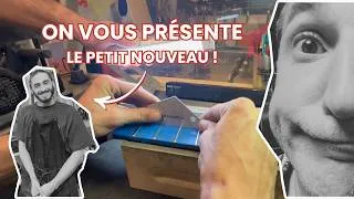 Miniature : Les coulisses de l'atelier. Le secret d'une guitare IMPECCABLE ( La Planimétrie)