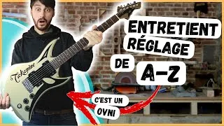 Miniature : Comment ENTRETENIR  sa guitare électrique  (👽TAKAMINE GE 410 GT👽)