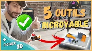 Miniature : 5 Outils à l'impression 3D ( ON les TEST ENSEMBLE )