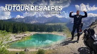 Miniature : Les Dolomites à moto : c'est ça le paradis ? | ROAD TRIP MOTO EUROPE 2022 - Autour des Alpes - [EP6]
