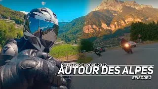 Miniature : On traverse la Suisse pour rejoindre les Alpes | ROAD TRIP MOTO EUROPE - Autour des Alpes - [EP2]