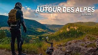 Miniature : On rejoint la Suisse par les Vosges et le Jura | ROAD TRIP MOTO EUROPE - Autour des Alpes - [EP1]