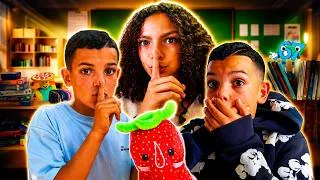 Miniature : Comment faire rentrer des BRAINROTS en classe ?? (feat Sana & Lina, Ilyes, Zied, MounAyaLand)