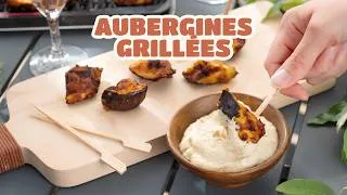 Miniature : Aubergines grillées orientales, croustillantes au four (Tapis Crispy OHRA)