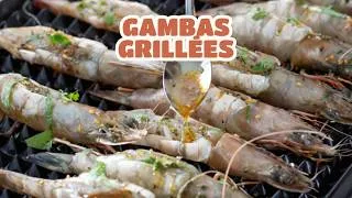 Miniature : Gambas grillées saveurs asiatiques (Tapis Crispy OHRA)