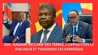 Miniature : RDC :KAGAME  RECLAME DES TERRES, L'OPPOSITION CONGOLAISES DEMANDE LE DIALOGUE TSHISEKEDI LES DEMASQU