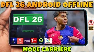 Miniature : Comment installer & jouer DFL 26 V2.0 sur ANDROID - Mode Carrière + Tous les TOURNOIS Disponible