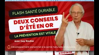 Miniature : Stress solaire : comment prévenir insolation et cancer de la peau par Guy Roulier (sous-titrée)