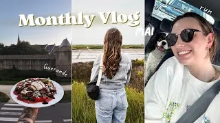 Miniature : Vlog du mois #mai : Pause salée à Guérande , j'ai pleuré après 1km de course à pieds.