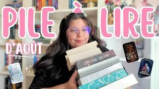 Miniature : PILE À LIRE D'AOÛT 2026 ✨ LA FIN DE MA PILE À LIRE 😱 (ENFIN) 🩷