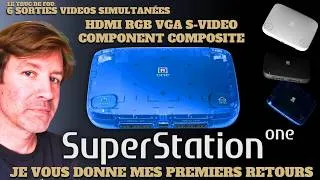 Miniature : SUPERSTATION ONE: Mes premiers retours, 6 sorties vidéos en simultanées une option de folie