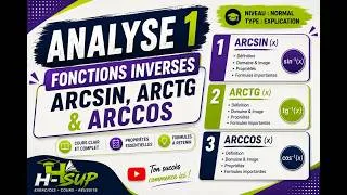 Miniature : ARCSIN • ARCTG • ARCCOSTout Comprendre Facilement🔥 Préparation Concours  ( ENSA _ ENSAM _ MED)