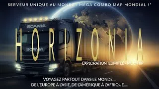 Miniature : Bienvenue sur HORIZONIA.Serveur ETS2 unique au monde, #eurotrucksimulator2 #ets2 #gaming #gameplay