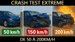 Miniature : 💥 Crash Test Extrême  /  Tests à différentes vitesses 💥 Épisode 1 💥 [BeamNG] #beamngdrive #gaming