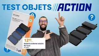 Miniature : 🔥 Les Panneaux Solaires avec Batterie , ACTION RE LOAD 12,96€   @actionfrance1  #actionfrance