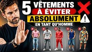 Miniature : 5 vêtements à éviter absolument en tant qu'homme