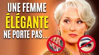 Miniature : 6 Choses qu'une Femme Élégante NE PORTERA JAMAIS