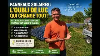 Miniature : Panneaux solaires : Luc a oublié de vous dire un truc