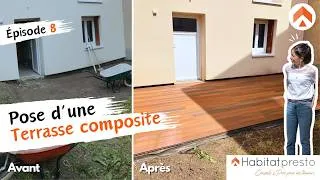 Miniature : Épisode 8 : Pose d'une terrasse composite : exemple d'un projet de travaux réussi 🪄