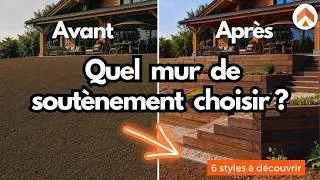Miniature : 🛠️ Quel mur de soutènement choisir pour votre jardin ? (6 Idées & Styles)