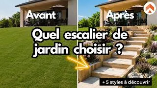 Miniature : 6 idées d'escaliers de jardin pour sublimer votre terrain en pente !