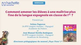 Miniature : Replay - Comment amener les élèves à une maîtrise plus fine de la langue espagnole en classe de 1re