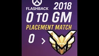 Miniature : Overwatch saison 11 2018 zéro to 3k4 placement match 9win/1 loose