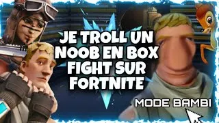 Miniature : JE TROLL UN BAMBI SUR FORTNITE !! EPIC RÉACTION 🤣!!