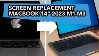 Miniature : Replacing a MacBook  m3 2021-2023 A2442 / A2992 Screen – Beginner Friendly Tutorial