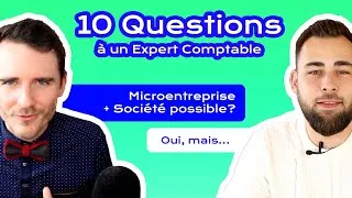 Miniature : TOP 10 questions à un Expert-Comptable 😏 Comparaison Société et Auto entreprise / Microentreprise