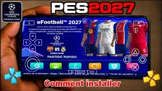 Miniature : eFOOTBALL PES 2027 PPSSPP ANDROID OFFLINE _NEW KITS & TRANSFERT 26/27 CAMÉRA PS5 & NORMAL+ 62 STADES