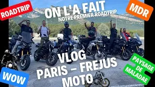 Miniature : ROAD TRIP MOTO DIRECTION LE SUD (Col de la Bonette  🏔️ - Gorge de Daluis) de Paris🗼à Fréjus 🏝️