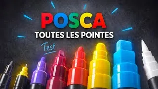 Miniature : POSCA : J’AI TESTÉ TOUTES LES POINTES 