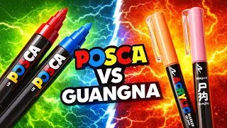 Miniature : J’ai testé Guangna face à Posca… Un concurrent sérieux ?