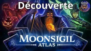 Miniature : Découverte de Moonsigil Atlas. Un excellent deckbuilder roguelike, original, sans points d'énergie.