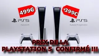 Miniature : [PS5] LE PRIX DE LA PLAYSTATION 5 CONFIRMÉ (et c'est salé...)