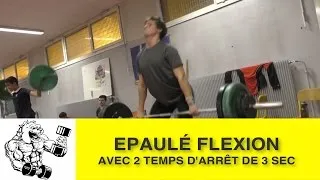 Miniature : EPAULÉ FLEXION AVEC 2 TEMPS D'ARRÊT DE 3 SEC