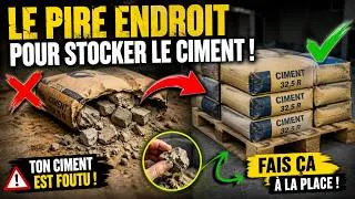 Miniature : 🚨 Ton ciment est peut-être déjà foutu ! L'erreur que tout le monde fait