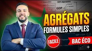 Miniature : Les agrégats de la comptabilité nationale (Partie 1/2) |70% des formules expliqué simplement Bac Éco
