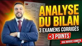 Miniature : Analyse du Bilan – Correction de 3 Extraits d’Examen National (3 Points Faciles)