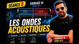 Miniature : Séance 8 (Exercice 10 -Série TD 2) - Les ondes acoustiques by HAMMOUTENE Mohamed