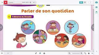 Miniature : Parler de son quotidien (unité 1) : Le nouveau vivre le français CE1