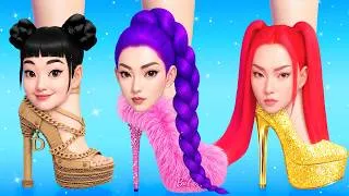 Miniature : Incroyables Astuces de Relooking K-Pop Demon Hunters ✨ Rumi deviennent les plus Populaires!