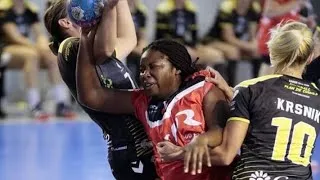 Miniature : Le Pouzin VS Dijon (match amical de handball féminin à PRIVAS) score final: 20/34
