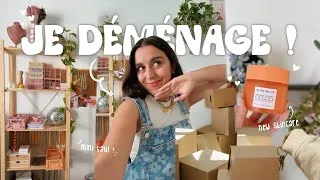Miniature : Déménagement compliqué, organisation & haul skincare/déco🌷Cosy smallbusiness vlog !